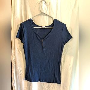 Navy blue blouse
